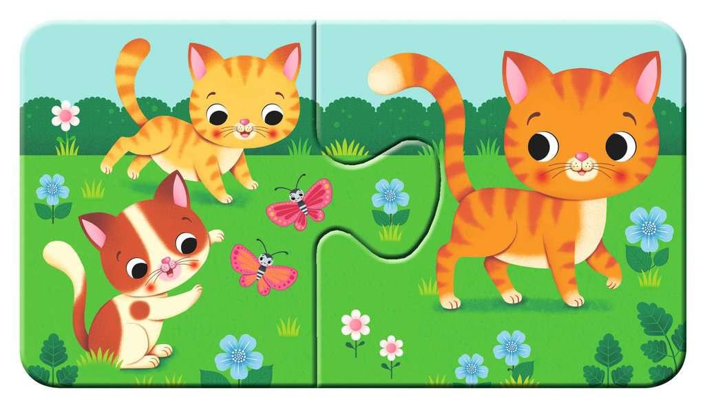 Produktbild Ravensburger Puzzle - Tiere und ihre Kinder - 9x2 Teile my first Puzzle für Kinder ab 2 Jahren 4 von 11
