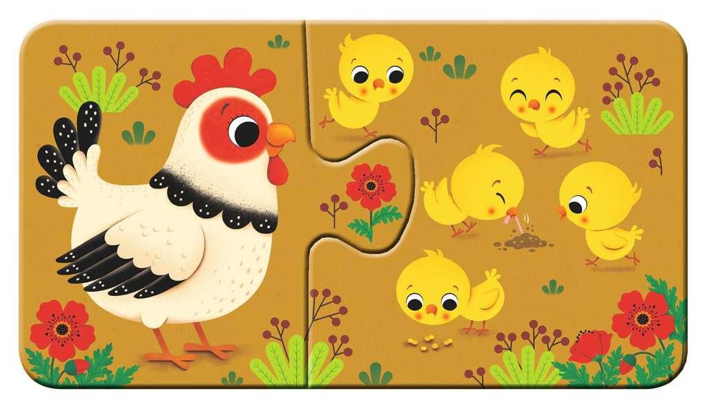 Produktbild Ravensburger Puzzle - Tiere und ihre Kinder - 9x2 Teile my first Puzzle für Kinder ab 2 Jahren 6 von 11