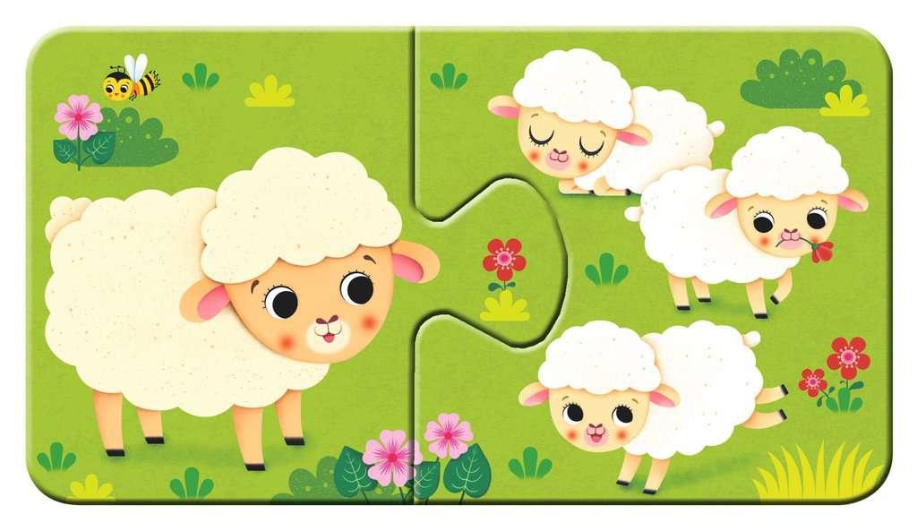 Produktbild Ravensburger Puzzle - Tiere und ihre Kinder - 9x2 Teile my first Puzzle für Kinder ab 2 Jahren 8 von 11