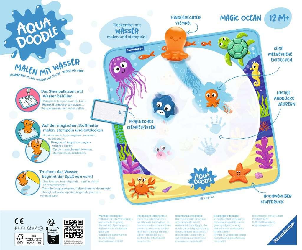 Produktbild Ravensburger Spiel - Aquadoodle Magic Ocean - Fleckenfreies Stempeln und Entdecken mit Wasser 3 von 4