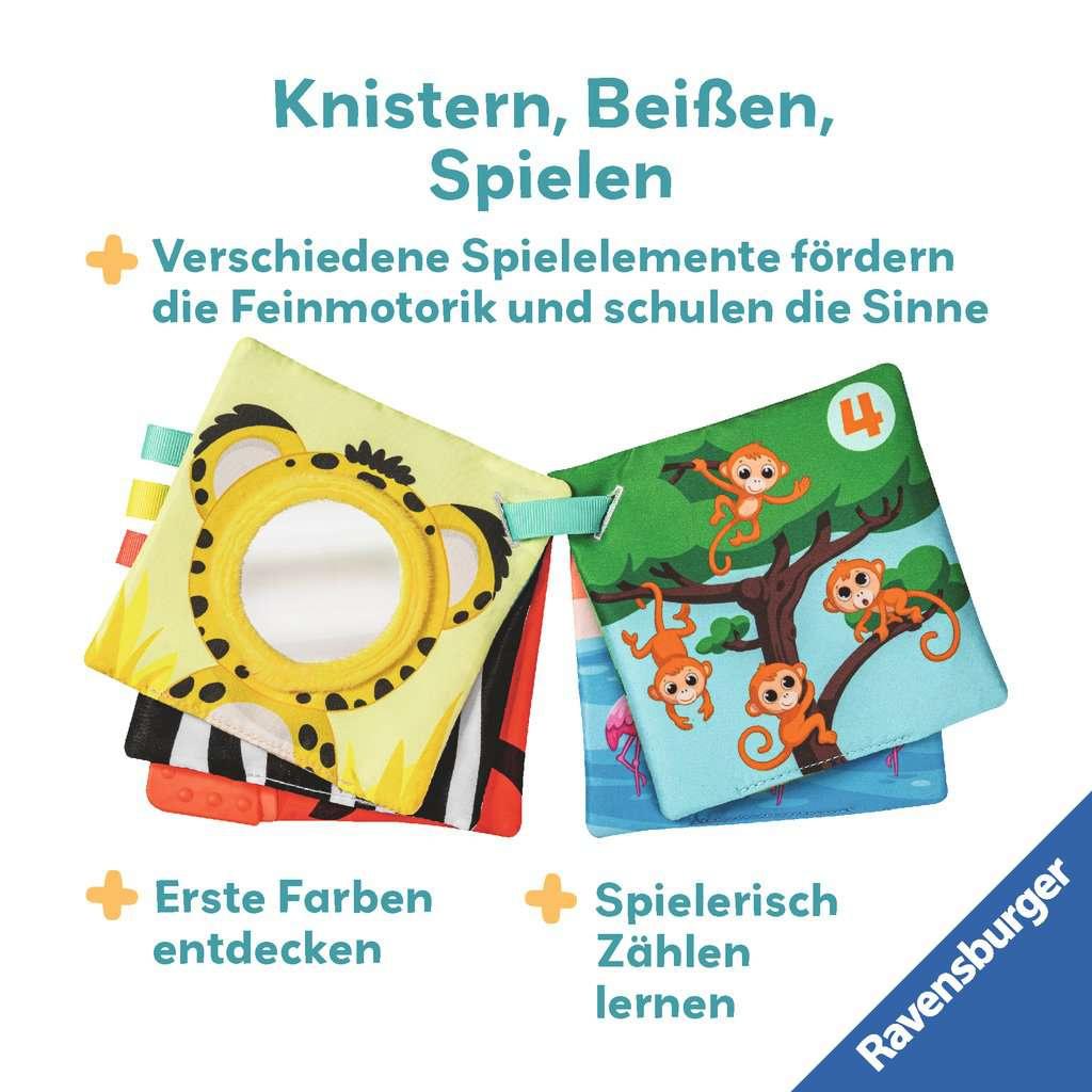 Produktbild Ravensburger 4854 play+ Mein allererstes Spielbuch: Zahlen und Farben, Stoffbuch, Kuschelbuch, Farben, Zahlen 3 von 4