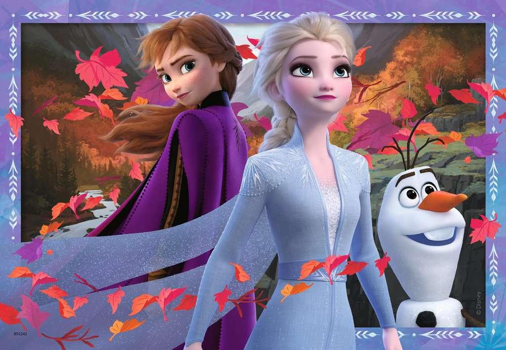 Produktbild Ravensburger Puzzle - Frozen, Frostige Abenteuer, 2x24 Teile 4 von 4