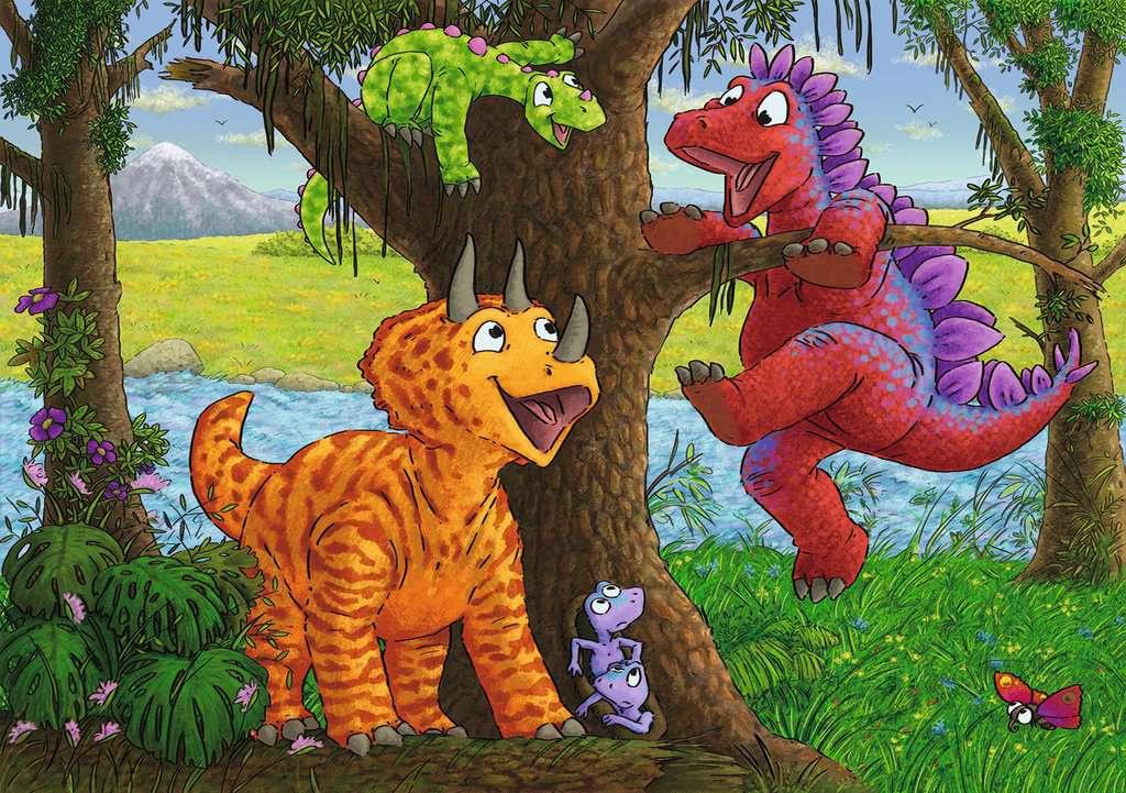 Produktbild Ravensburger Puzzle - Spielende Dinos, 2x24 Teile 3 von 3