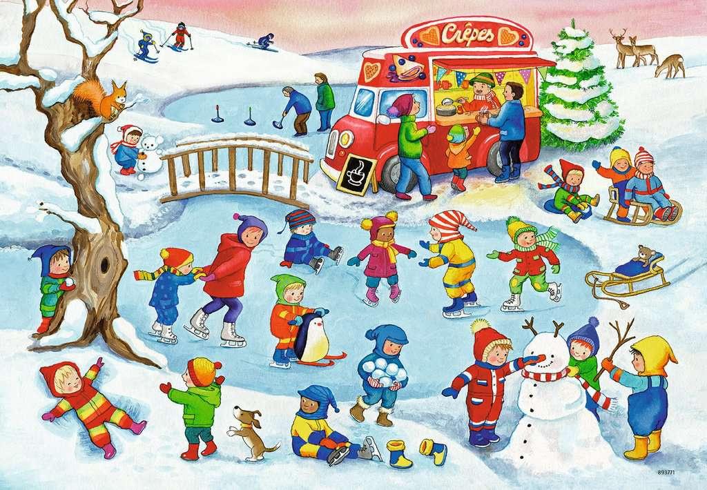 Produktbild Ravensburger Puzzle - Freizeit am See, 2 x 24 Teile 2 von 3