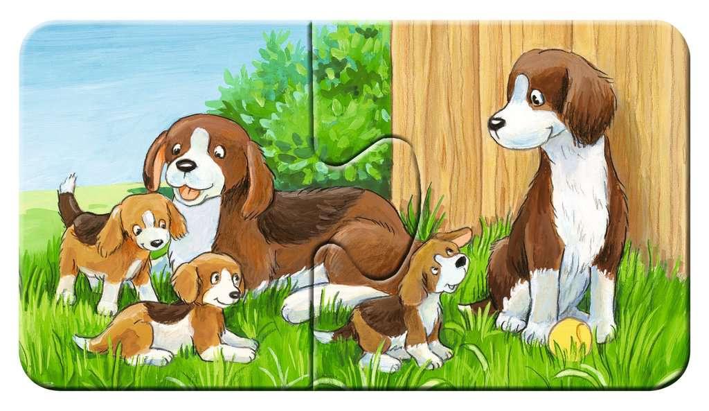 Produktbild Ravensburger Puzzle - Tierfamilien auf dem Bauernhof, 9 x 2 Teile 3 von 10
