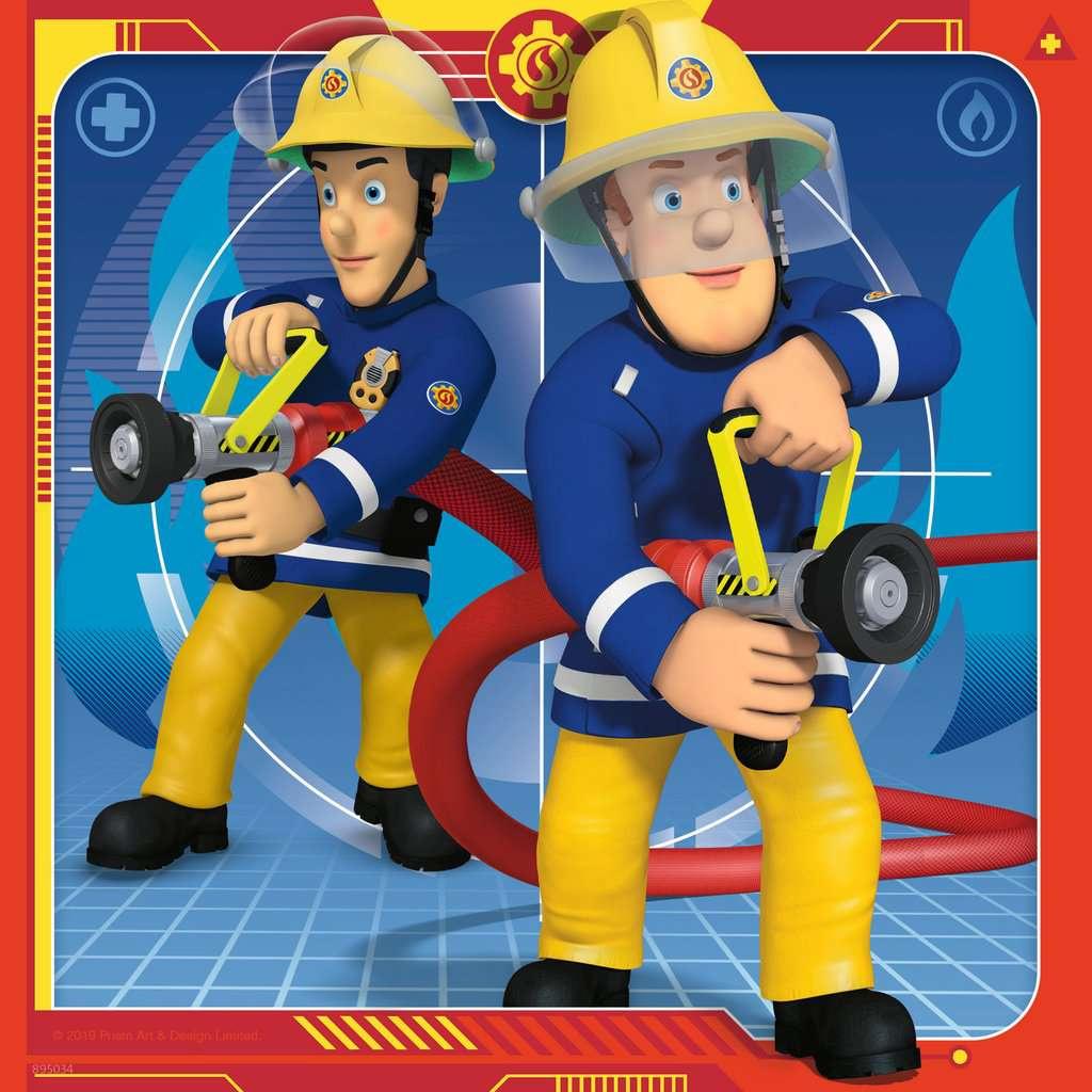 Produktbild Ravensburger Puzzle - Feuerwehrmann Sam, Unser Held Sam, 3 x 49 Teile 2 von 4