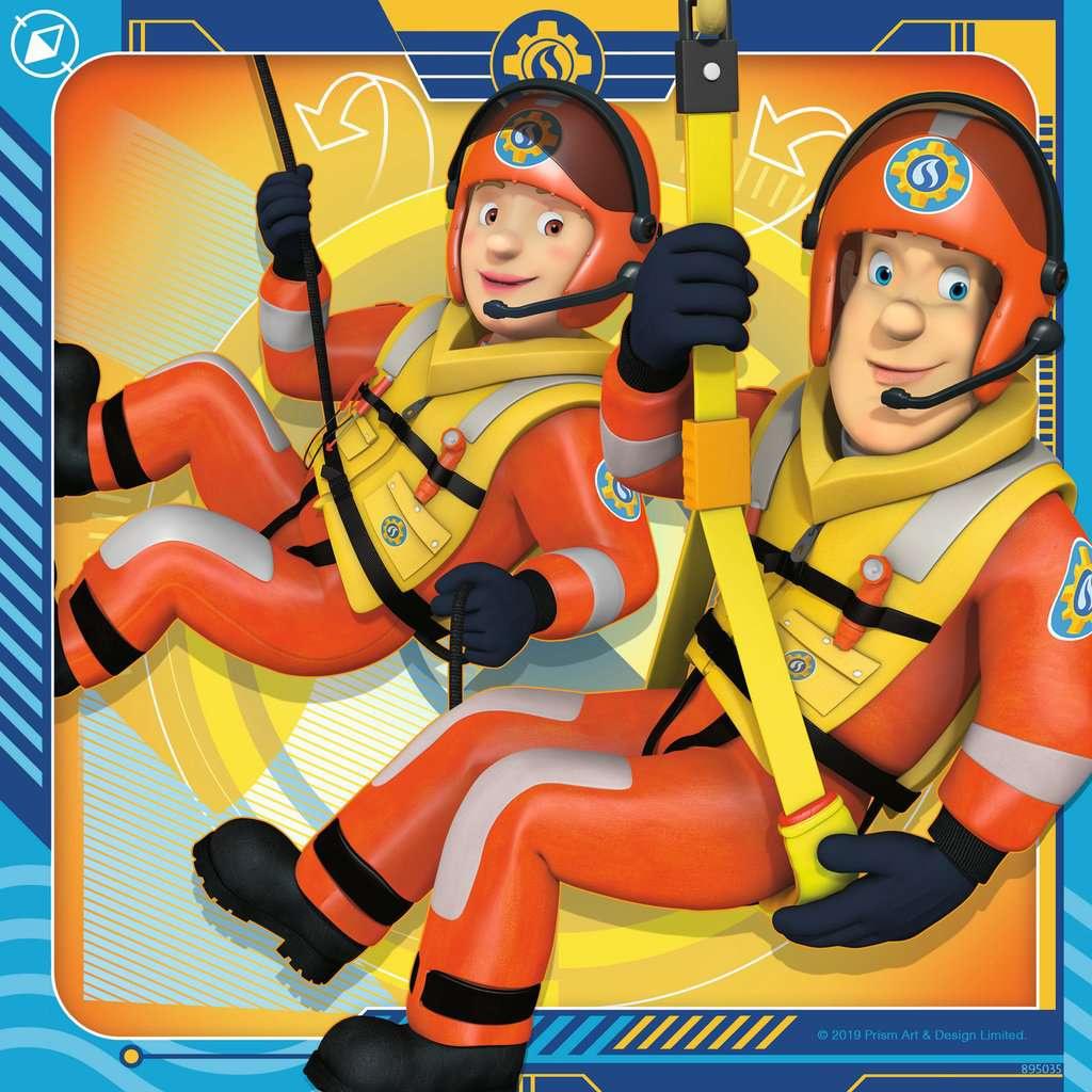 Produktbild Ravensburger Puzzle - Feuerwehrmann Sam, Unser Held Sam, 3 x 49 Teile 4 von 4