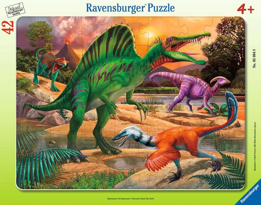 Ravensburger Puzzle - Spinosaurus, 42 Teile