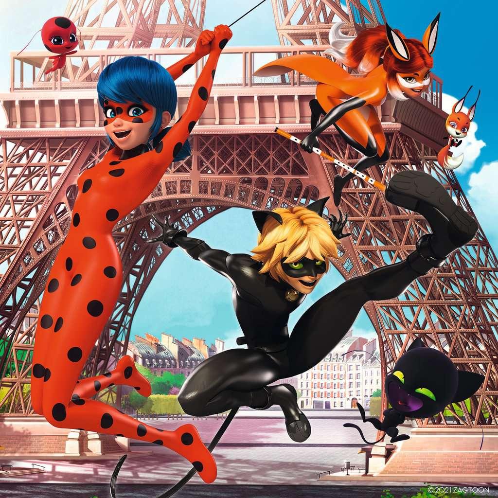 Produktbild Ravensburger Puzzle - Unsere Helden Ladybug und Cat Noir - 3x49 Teile Miraculous Puzzle für Kinder ab 5 Jahren 3 von 4