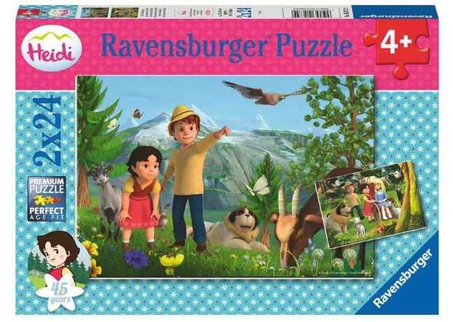 Ravensburger Puzzle - Heidi's Abenteuer - 24 Teile