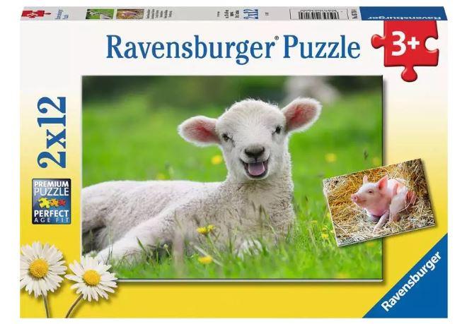 Ravensburger Puzzle - Unsere Bauernhoftiere - 12 Teile