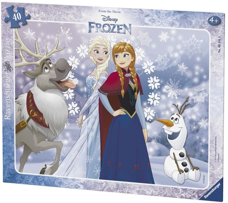 Produktbild Ravensburger Puzzle - Rahmenpuzzle - Frozen - Anna und Elsa, 40 Teile 2 von 3