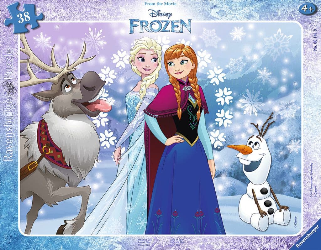 Produktbild Ravensburger Puzzle - Rahmenpuzzle - Frozen - Anna und Elsa, 40 Teile 3 von 3