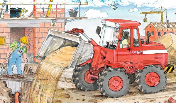 Produktbild Ravensburger Puzzle - Rahmenpuzzle - Mein Bagger, 15 Teile 2 von 3