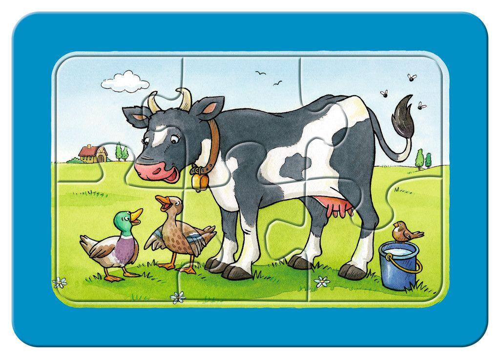 Produktbild Ravensburger Puzzle - my first Rahmenpuzzle - Gute Tierfreunde, 6 Teile 3 von 5
