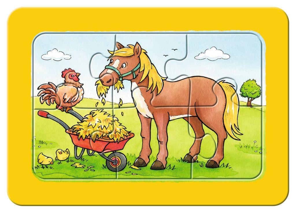 Produktbild Ravensburger Puzzle - my first Rahmenpuzzle - Gute Tierfreunde, 6 Teile 4 von 5