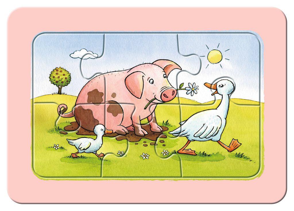 Produktbild Ravensburger Puzzle - my first Rahmenpuzzle - Gute Tierfreunde, 6 Teile 5 von 5