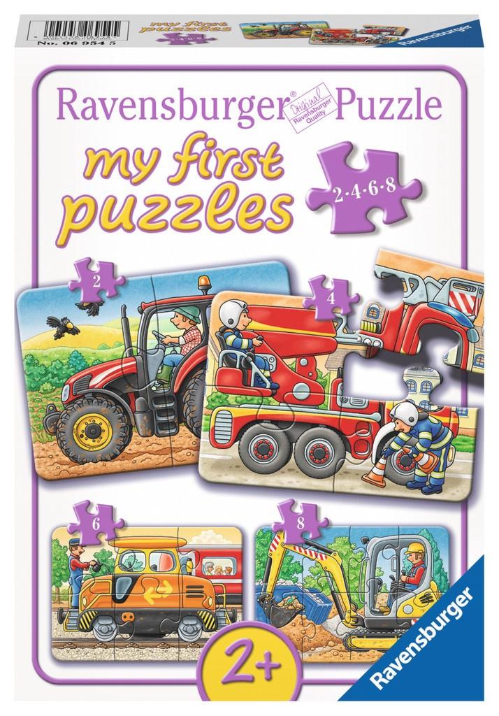 Ravensburger Puzzle - my first Puzzle - Bei der Arbeit, 8 Teile