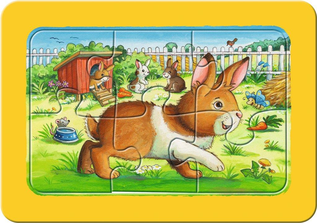 Produktbild Ravensburger Puzzle - my First Puzzle - Meine Tierfreunde, 6 Teile 4 von 4