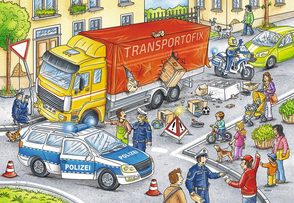 Produktbild Ravensburger Puzzle - Helden im Einsatz, 2x24 Teile 3 von 3