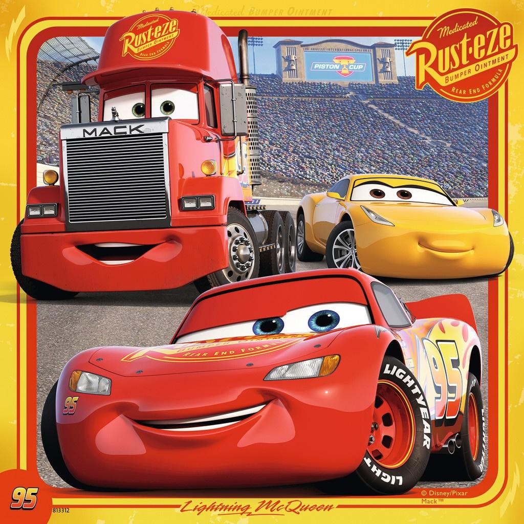 Produktbild Ravensburger Puzzle - Cars 3 - Bunte Flitzer, 3 x 49 Teile 7 von 7