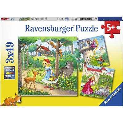 Ravensburger Spiel - Märchen, 3x49 Teile