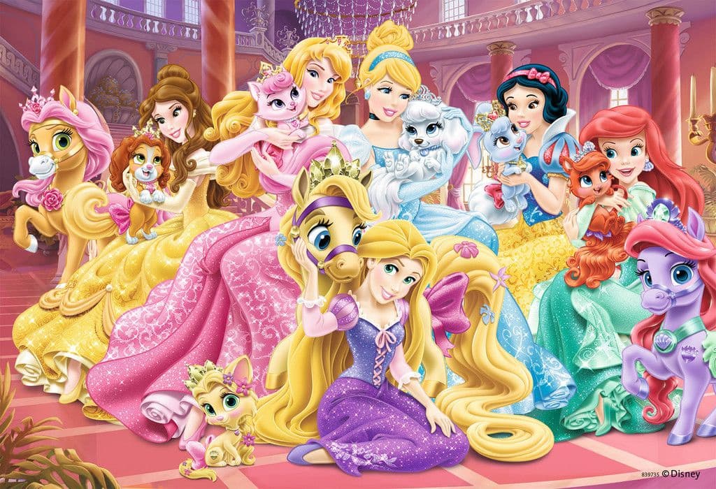 Produktbild Ravensburger Puzzle - Beste Freunde der Prinzessinnen, 2 x 24 Teile 3 von 3
