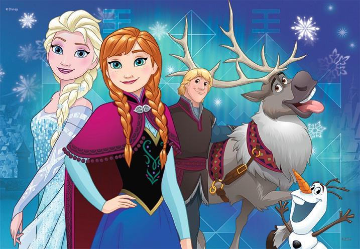 Produktbild Ravensburger Puzzle - Frozen - Nordlichter, 2x24 Teile 2 von 3