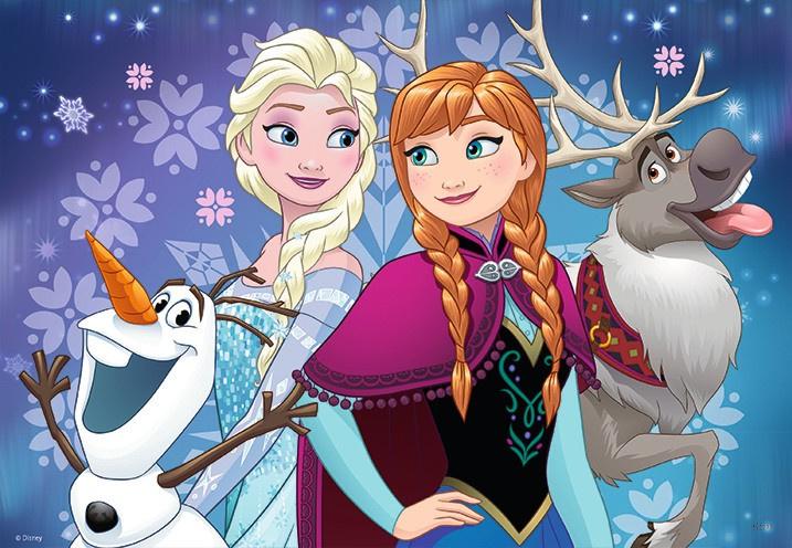 Produktbild Ravensburger Puzzle - Frozen - Nordlichter, 2x24 Teile 3 von 3