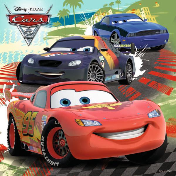 Produktbild Ravensburger Puzzle - Cars 2 - Weltweiter Rennspaß, 3 x 49 Teile 3 von 5