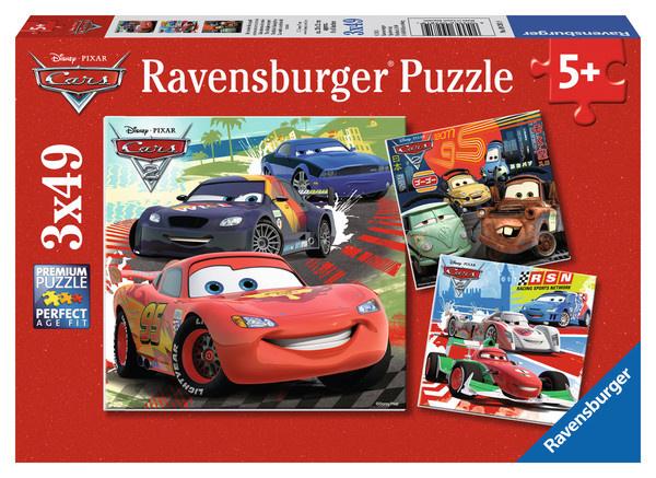Produktbild Ravensburger Puzzle - Cars 2 - Weltweiter Rennspaß, 3 x 49 Teile 5 von 5