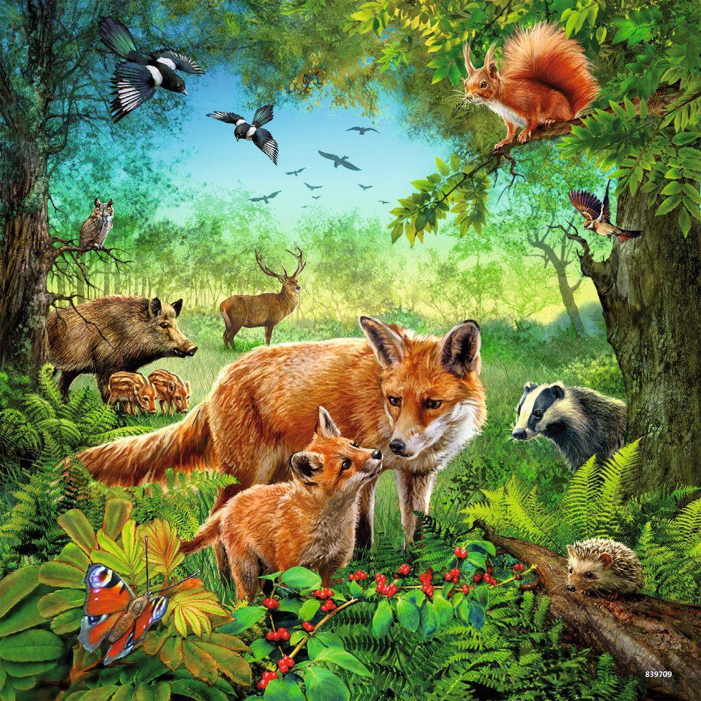 Produktbild Ravensburger Puzzle - Tiere der Erde, 3x49 Teile 2 von 4