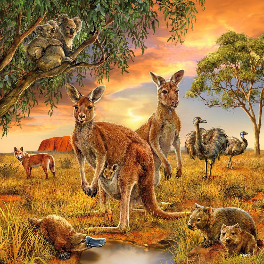 Produktbild Ravensburger Puzzle - Tiere der Erde, 3x49 Teile 3 von 4