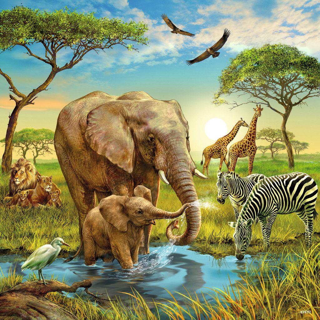 Produktbild Ravensburger Puzzle - Tiere der Erde, 3x49 Teile 4 von 4