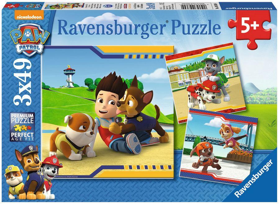 Produktbild Ravensburger Puzzle - Helden mit Fell, 3x49 Teile 2 von 8