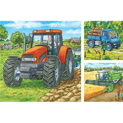 Produktbild Ravensburger Puzzle - Große Landmaschinen, 3x49 Teile 2 von 5