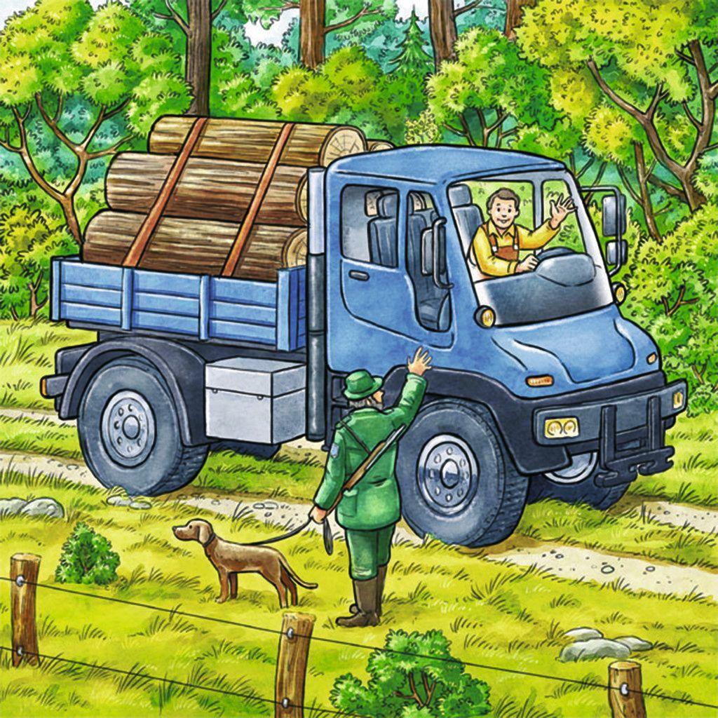Produktbild Ravensburger Puzzle - Große Landmaschinen, 3x49 Teile 4 von 5