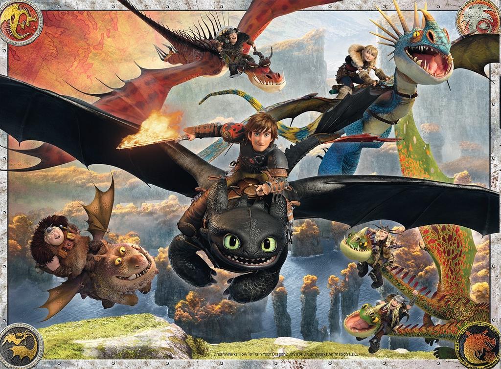 Produktbild Ravensburger Puzzle - Drachenzähmen leicht gemacht, 150 XXL-Teile 2 von 2