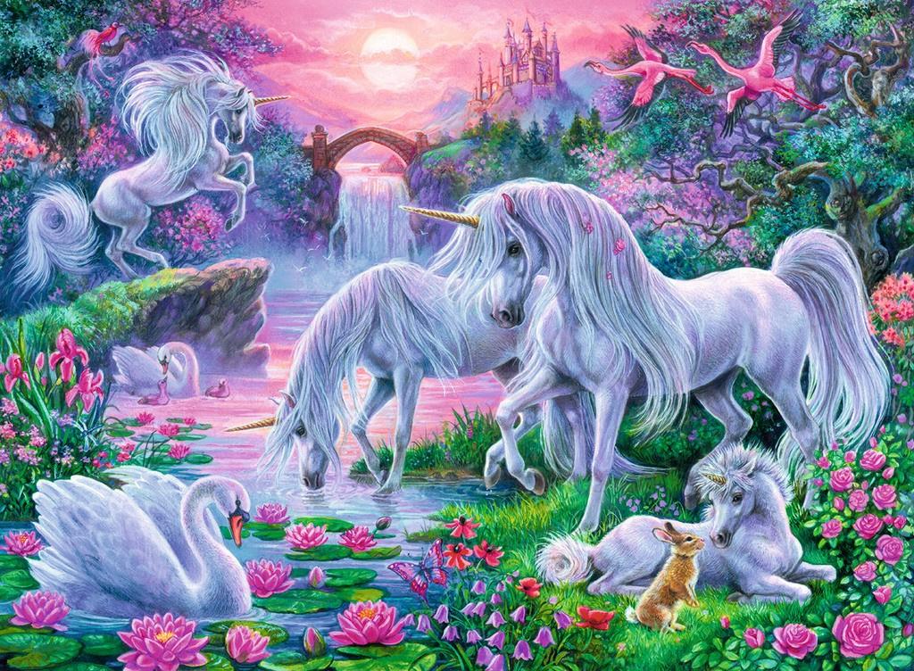 Produktbild Ravensburger Puzzle - Einhörner im Abendrot, 150 XXL-Teile 2 von 2