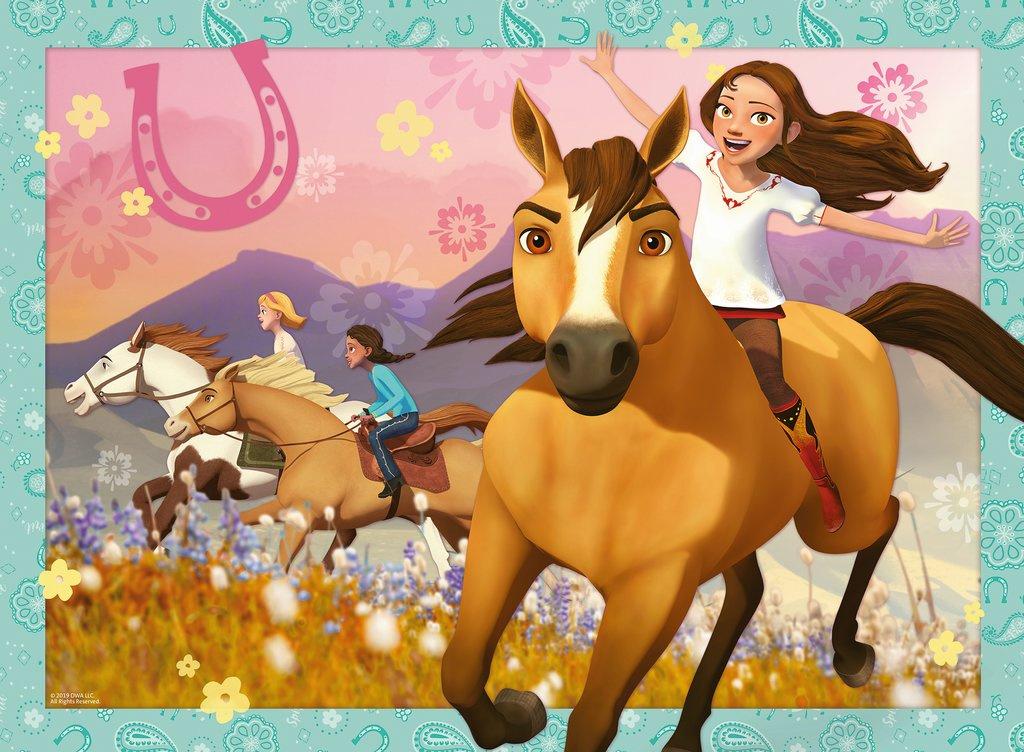 Produktbild Ravensburger Puzzle - Spirit - wild und frei - Spirit der wilde Mustang, 150 Teile 2 von 2