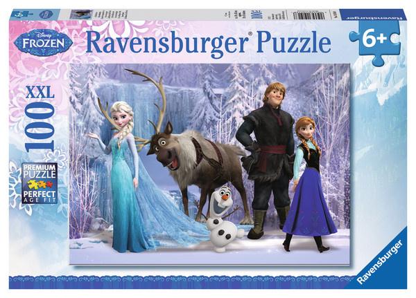 Ravensburger Puzzle - Frozen - Im Reich der Schneekönigin, 100 XXL-Teile