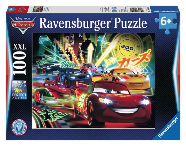 Ravensburger Puzzle - Cars Neon, 100 XXL-Teile