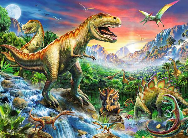 Produktbild Ravensburger Puzzle - Bei den Dinosauriern, 100 Teile 2 von 2
