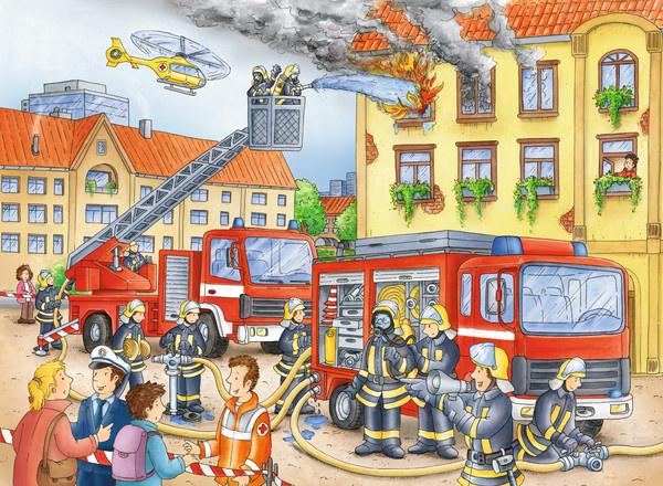 Produktbild Ravensburger Puzzle - Unsere Feuerwehr, 100 Teile 3 von 3