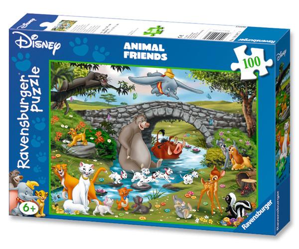 Ravensburger Puzzle - Die Familie der Animal Friends, 100 XXL-Teile