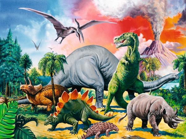 Produktbild Ravensburger Puzzle - Unter Dinosauriern, 100 XXL-Teile 3 von 3