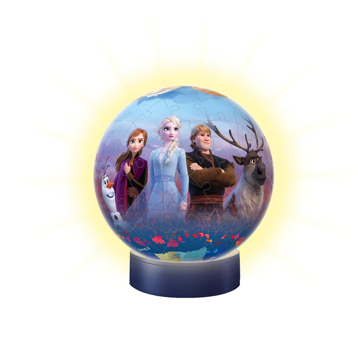 Produktbild Ravensburger Puzzle - 3D Puzzle-Ball - Nachtlicht - Frozen 2 2 von 3