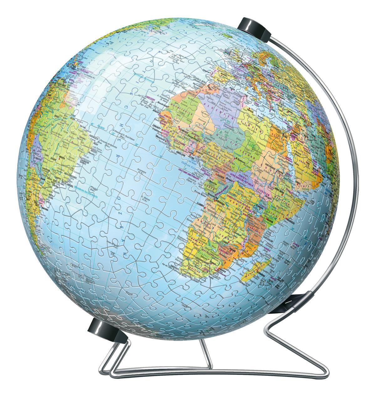 Produktbild Ravensburger Puzzle - 3D Puzzle-Ball - Globus in deutscher Sprache, 540 Teile 3 von 4