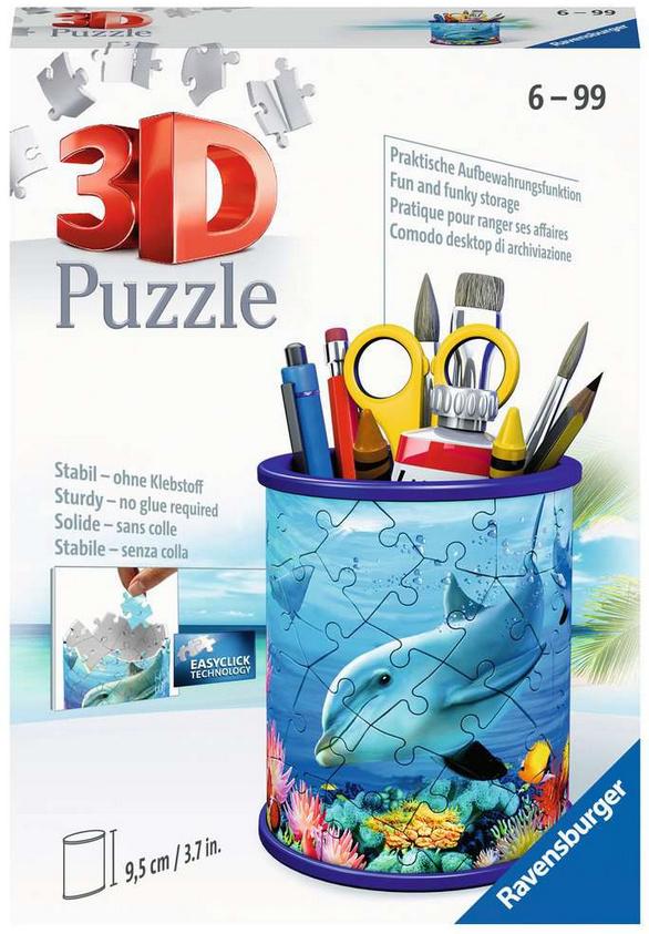Ravensburger Puzzle - 3D Puzzle-Organizer - Utensilo Unterwasserwelt