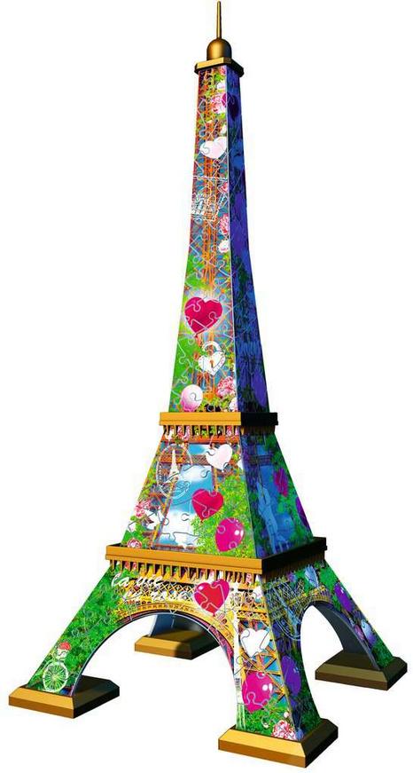 Produktbild Ravensburger Puzzle - 3D-Puzzle - Eiffelturm Love Edition 2 von 2
